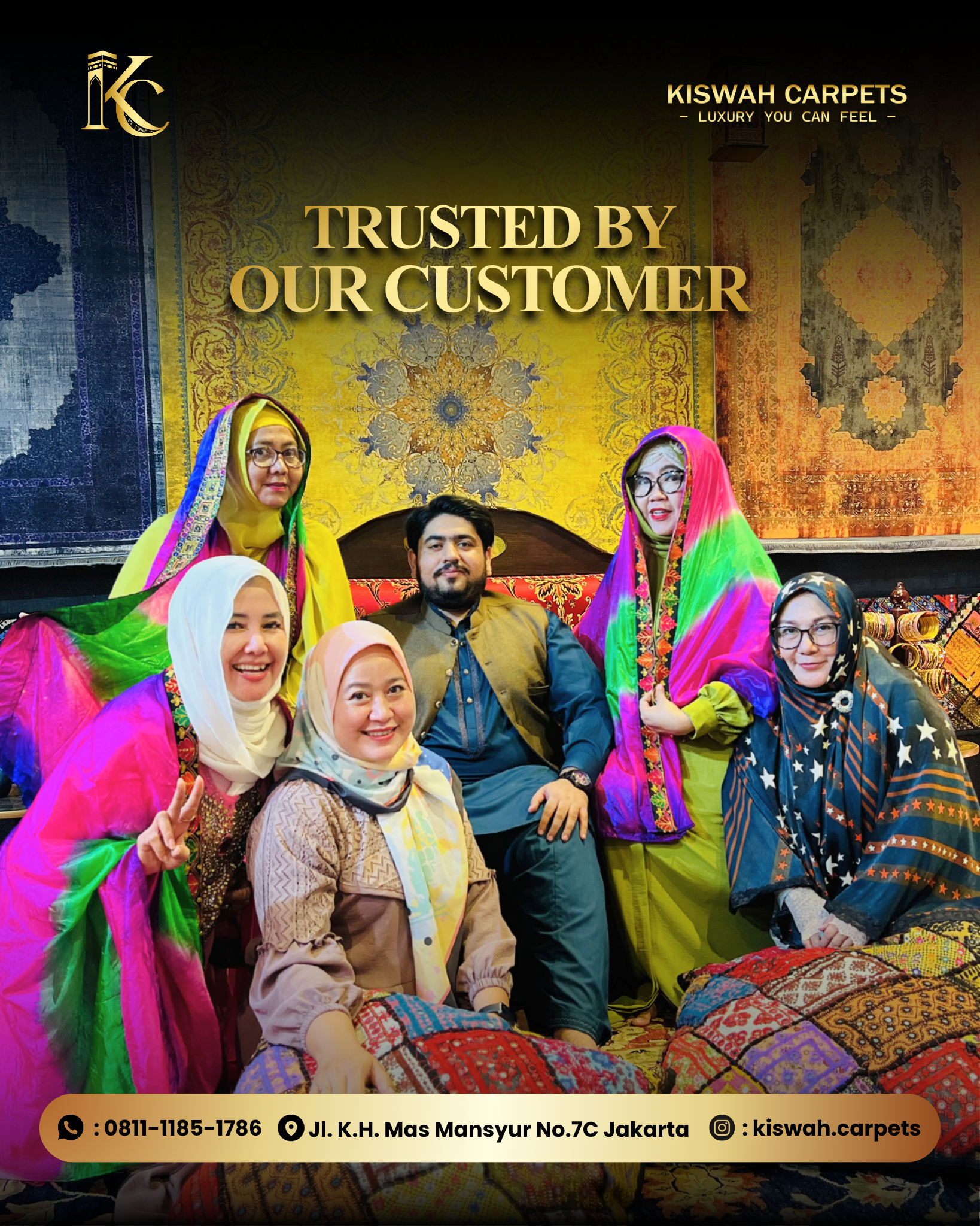 Pelanggan Kiswah Carpets